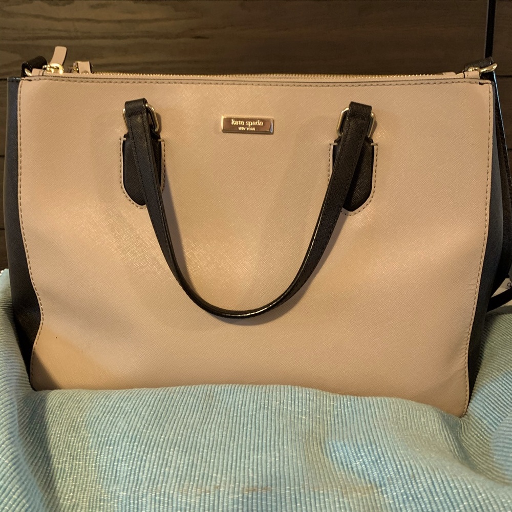 Kate Spade Beige/Black handbag